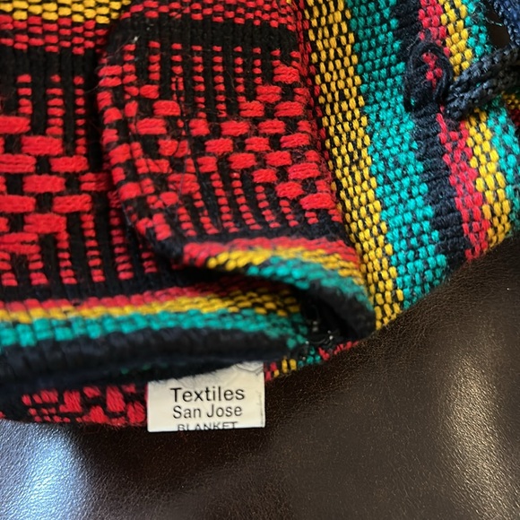 Colorful Mexican Embroidered Mini Backpack - Picture 6 of 6